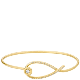 Dulong Kharisma Armring, 18K Guld Med 37 Brillanter